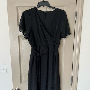 Black Wrap Dress from Torrid